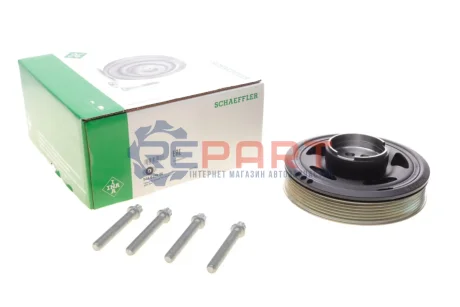 Шків колінвалу BMW 1 (F20/F21)/X1 (F48) 14- (150x41.5) (5PK) (з болтом), B37 D15 A INA 544012920 Купити в Україні