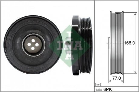 Шкив коленчатого вала INA 544 0130 10