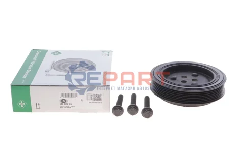 Шків колінчастого валу Ford Transit 2.2-2.4TDCI 06- (RWD) (7PK) (з болтом) INA 544 0132 20 Купити в Україні