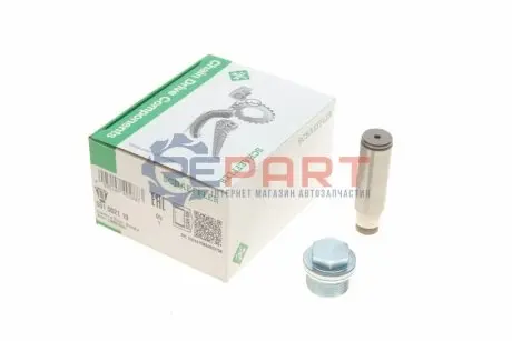 Натягувач ланцюга ГРМ OPEL ASTRA G, FRONTERA B, OMEGA B, SIGNUM, SINTRA, VECTRA B, VECTRA C, VECTRA C GTS, ZAFIRA A SAAB 9-3, 9-5 2.0D/2.2D 11.96-02.15 INA 551002110 Купити в Україні