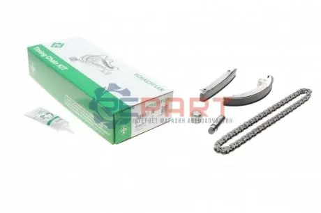 Комплект ГРМ (ланцюг + елементи) OPEL ASTRA G, FRONTERA B, OMEGA B, SIGNUM, SINTRA, VECTRA B, VECTRA C, VECTRA C GTS, ZAFIRA A SAAB 9-3, 9-5 2.0D/2.2D 11.96-02.15 INA 559006010 Купити в Україні