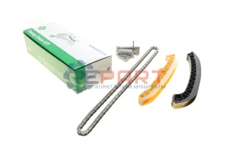 Комплект ГРМ (ланцюг + елементи) SEAT IBIZA III SKODA FABIA I, FABIA I PRAKTIK, FABIA II VW FOX, POLO IV, TIGUAN 1.2/1.4 07.01-07.18 INA 559007010