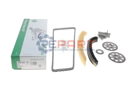 Комплект ГРМ (ланцюг + шестерня) SEAT CORDOBA, IBIZA III, IBIZA IV, IBIZA IV SC SKODA FABIA I, FABIA I PRAKTIK, FABIA II, ROOMSTER, ROOMSTER PRAKTIK VW POLO IV 1.2 10.01-05.15 INA 559007610