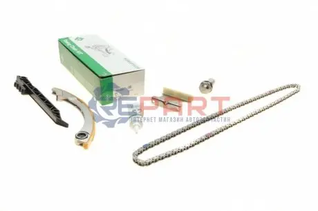 Комплект ланцюга ГРМ Opel Vectra B/C/Astra G 2.0-2.2.2 01- (ланцюг, натяжник, шестерня) INA 559018310 Купити в Україні