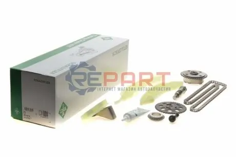 Комплект ланцюга ГРМ Citroen C4/Peugeot 308 1.6 08- (ланцюг, натяжник, шестерня) INA 559 0192 30 Купити в Україні