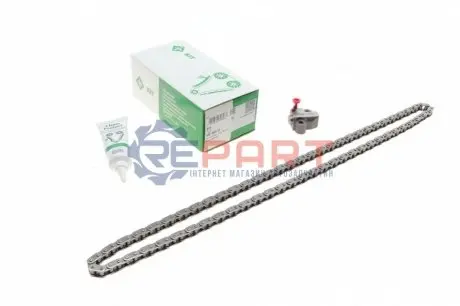 Комплект ГРМ (ланцюг + елементи) TOYOTA 4 RUNNER V, AVENSIS, AVENSIS VERSO, CAMRY, FORTUNER, HIACE V, LAND CRUISER PRADO, PREVIA II, RAV 4 II, RAV 4 III, TACOMA 2.0-3.0 02.00 INA 559100410 Купити в Україні