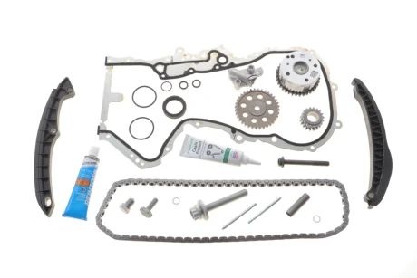 Комплект ГРМ (ланцюг + шестерня) AUDI A1, A3 SEAT ALHAMBRA, ALTEA, ALTEA XL, CORDOBA, IBIZA III, IBIZA IV, IBIZA IV SC, IBIZA IV ST, LEON, TOLEDO IV SKODA FABIA II 1.4-1.6LPG 02.02-05.22 INA 559 1808 40