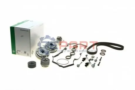 Комплект ГРМ (ремінь + ролик + водяний насос) ALFA ROMEO 159 CHEVROLET AVEO / KALOS, CRUZE, ORLANDO FIAT CROMA, IDEA OPEL ASTRA H, ASTRA H CLASSIC, ASTRA H GTC, INSIGNIA A 1.4-1.8LPG 06.05 INA 560000110 Купити в Україні