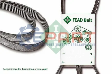 Ремінь генератора Citroen Jumper/Peugeot Boxer 2.5TD 94-02/Hyundai Santa Fe 2.0-2.4 01-06 (4PK945) INA FB4PK945 Купити в Україні