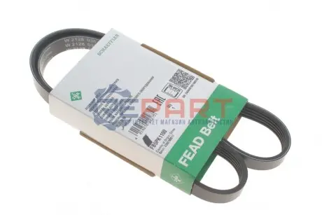 Ремінь генератора Citroen Jumper 2.8HDI 00-/Honda Accord 1.9-2.2 93-98/ Toyota Carina 2.0 96-97 INA FB 5PK1100 Купити в Україні