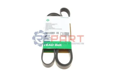 Ремінь генератора Opel Astra 1.7CDTi 03-/Renault Megane/Laguna 1.9-3.0 97-03 INA FB 6PK1605 Купити в Україні