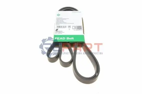 Ремінь генератора Audi A4/A5/A6 3.0 TDI/3.2 FSI 05-/MB E-class (W124/S124) 2.8-3.0T 93-96 M104/M103 INA FB6PK2413 Купити в Україні