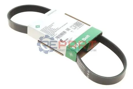 Ремінь генератора Citroen Berlingo/Peugeot Partner 1.6HDI/ Ford Fiesta/Focus 1.4-1.6 TDCi 01- INA FB6PK800 Купити в Україні