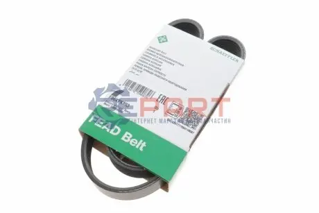 Ремінь генератора Citroen C4/C5 14-/Renault Kangoo/Clio 1.9D 97- (6PK893XS) INA FB 6XPK893 Купити в Україні
