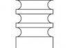 Клапан IN PSA 2.0HDI/2.2HDI DW10ATED4/DW12 FORD 2.0TDCI 29. 3244.032