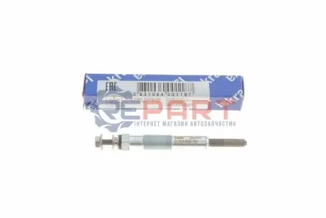 Свічка накалу RENAULT CLIO II, KANGOO, KANGOO EXPRESS, MEGANE I, MEGANE I CLASSIC, MEGANE SCÉNIC, SCENIC I, THALIA I, TRAFIC 1.9D 01.96 ISKRA 11721709 Купити в Україні