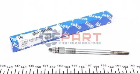 Свічка накалу VOLVO C30 CITROEN C2, C3 I, C4, C5 II, XSARA, XSARA PICASSO FORD C-MAX, FIESTA V, FOCUS C-MAX, FOCUS II, FUSION MAZDA 2 NISSAN QASHQAI II PEUGEOT 1007, 206 1.4D/1.5D/1.6D 09.01 ISKRA 11721737 Купити в Україні