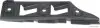 Фото Кронштейн кріплення бампера (переднього/L) VW Golf V/Jetta 03-10 JAKOPARTS (50269005) зображення 1