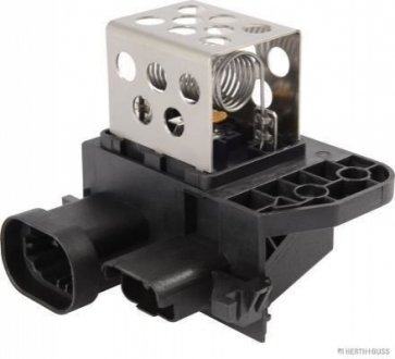 Резистор вентилятора охолодження двигуна Citroen Berlingo/Peugeot Partner 1.6HDI 08- JAKOPARTS 75614955 (фото 1)