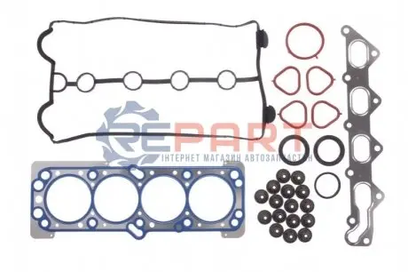 Комплект прокладок двигуна (верх) CHEVROLET AVEO / KALOS, LACETTI DAEWOO KALOS 1.4/1.6 04.03 JAKOPARTS J1240923 Купити в Україні