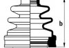 Пильник ШРКШ гумовий + змазка JAKOPARTS J2882016 (фото 1)
