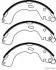 Фото Гальмівна колодка FORD MAVERICK MAZDA 626 V, PREMACY, TRIBUTE 1.8-3.0 05.97 JAKOPARTS (J3503039) зображення 1