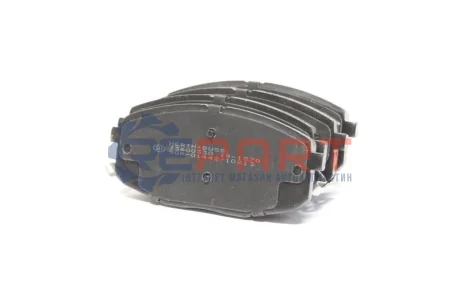 Комплект гальмівних колодок передн, HYUNDAI I30, KONA KIA CARENS I, CEE'D, CERATO II, CERATO KOUP II, PRO CEE'D 1.0-2.0LPG 07.02 JAKOPARTS J3600330