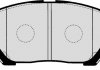 Тормозные колодки, дисковый тормоз.) JAKOPARTS J3602096 (фото 2)