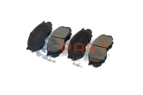 Фото Колодки гальмівні (передні) Mitsubishi L200/L400 90-07 (Akebono) JAKOPARTS (J3605035) зображення 1