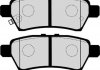 Гальмівні колодки, дискове гальмо (набір) JAKOPARTS J3611050 (фото 2)
