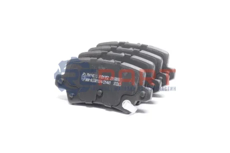 Комплект гальмівних колодок задн, HONDA CIVIC VIII 1.4-2.2D 09.05-01.12 JAKOPARTS J3614019