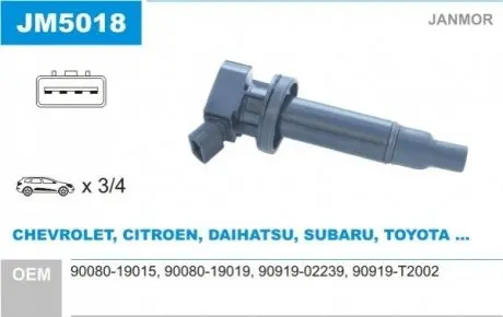 Катушка воспаления Janmor JM5018