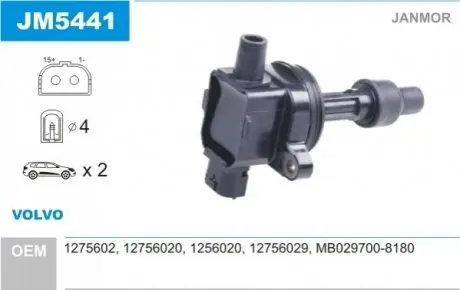 Катушка воспаления Janmor JM5441