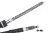 Фото MITSUBISHI трос ручн.гальма прав.L400 96- (коротка база) JAPANPARTS (BC-544R) зображення 2