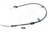 SUZUKI Трос ручн.тормоза лев./прав.Swift II 89- JAPANPARTS (BC700) изображение 1