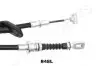Фото SUZUKI трос ручн.гальма лів.SX4 06- (диск.) JAPANPARTS (BC-848L) изображение 1