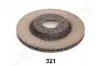 Тормозной диск JAPANPARTS (DI321) изображение 1