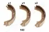 Фото Гальм.колодки бараб.задні Nissan Patrol 2.8TD 88 JAPANPARTS (GF-143AF) зображення 1