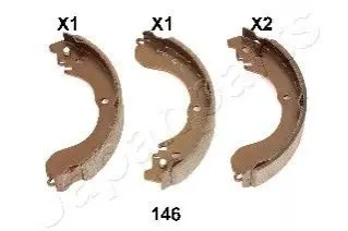 Тормозные колодки JAPANPARTS GF146AF Купить в Украине