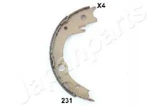 Гальмівні колодки ручного гальма JAPANPARTS GF231AF Купити в Україні