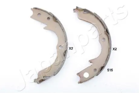 Гальмівні колодки ручного гальма JAPANPARTS GF515AF Купити в Україні