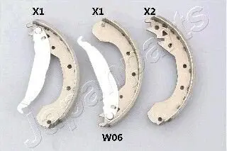 Гальмівні колодки DAEWOO LEGANZA 97 JAPANPARTS GF-W06AF Купити в Україні