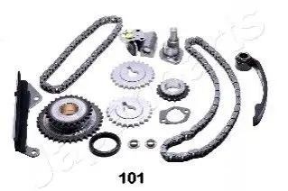 NISSAN К-т цепи (полный) привода ГРМ Almera,Sunny 1.4,1.6 90- JAPANPARTS KDK-101 Купить в Украине
