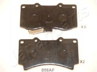 HUMMER тормозная колодка передняя.H3 JAPANPARTS PA-008AF (фото 1)