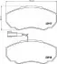 Фото К-т гальмівних колодок CITROEN JUMPER 1000/1400kg JAPANPARTS (PA-0222AF) зображення 2