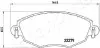Фото Колодки гальмівні (передні) Ford Mondeo III 00-07 JAPANPARTS (PA-0318AF) зображення 2