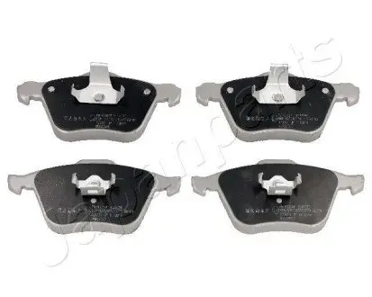 Колодки гальмівні (передні) Volvo S60 00-10/V70 01-08/S80 01-06/XC90 02-14 JAPANPARTS PA-0336AF Купити в Україні