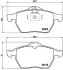 Фото Колодки гальмівні (передні) Opel Astra G 99-02/Vectra B 95-03/Calibra A 91-97/Saab 9-3 98-09 JAPANPARTS (PA-0404AF) зображення 2