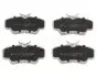 Фото Колодки гальмівні (передні) Opel Omega A/B 86-03/Senator B 87-93 JAPANPARTS (PA-0409AF) зображення 1