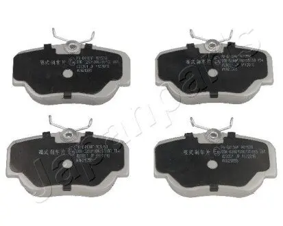 Колодки гальмівні (передні) MB 190 (W201) 82-93 JAPANPARTS PA-0413AF Купити в Україні